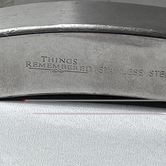 Things Remembered Stainless Steel 5 Oz Flask - Picture 8 of 9